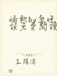 娇软by忽晚小说免费阅读