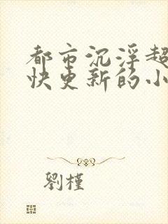 都市沉浮超前超快更新的小说