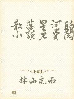 散落星河的记忆小说免费阅读全文