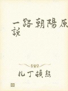一路朝阳原著小说