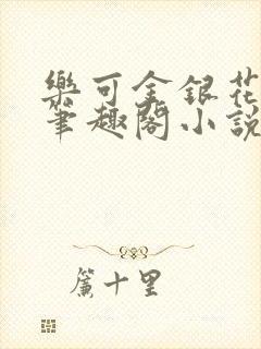 乐可金银花免费笔趣阁小说