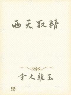 西天取精