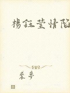 杨钰莹情陷红楼