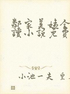 邻家美姨全文阅读小说免费