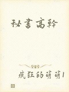 秘书高干