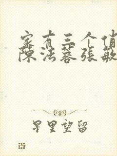 家有三个俏媳妇陈法蓉张敏