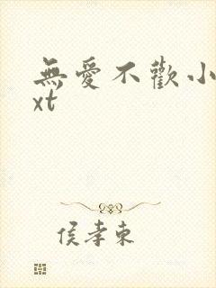 无爱不欢小说txt