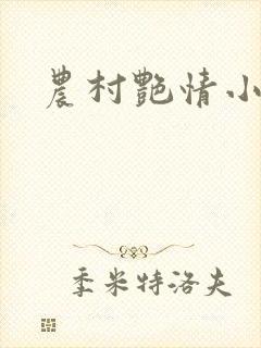 农村艳情小说封面