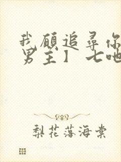 我愿追寻你【双男主】 七吔