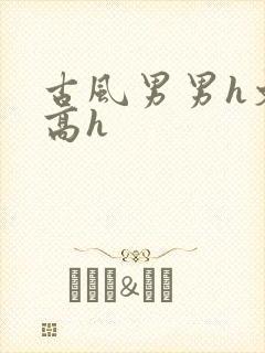 古风男男h文肉高h封面