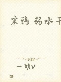 寒鸦 弱水千流