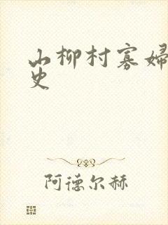 山柳村寡妇的情史