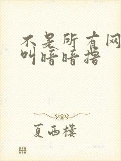 不是所有网站都叫暗暗撸