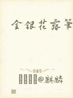 金银花露笔趣阁