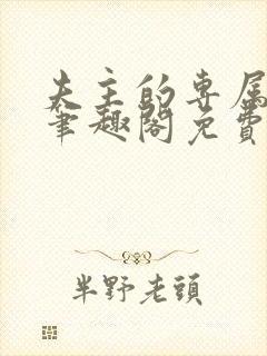 夫主的专属妻奴笔趣阁免费阅读