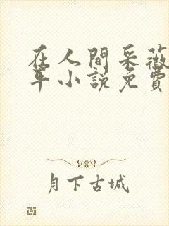 在人间采薇陆三平小说免费阅读