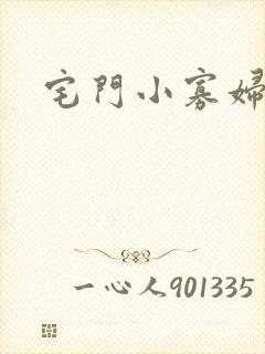 宅门小寡妇
