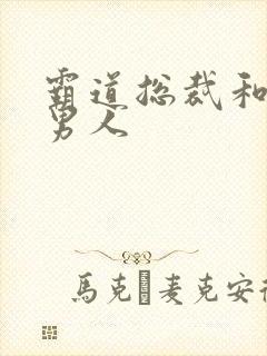 霸道总裁和他的男人