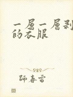 一层一层剥掉你的衣服