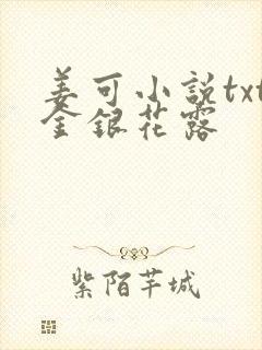 姜可小说txt金银花露