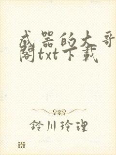成器的大哥笔趣阁txt下载