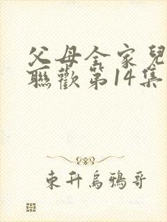 父母全家儿女大联欢第14集