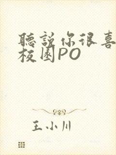 听说你很喜欢我校园PO