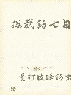 总裁的七日索情