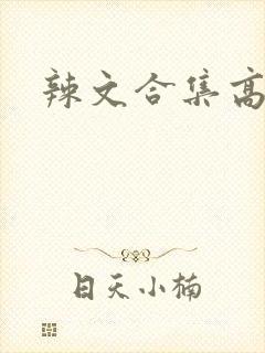辣文合集高h