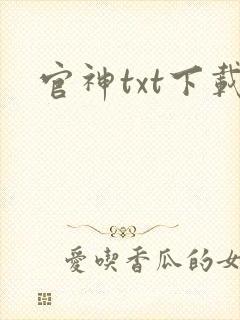 官神txt下载