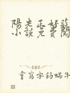 阳光正好苏玥玥小说免费阅读无弹窗