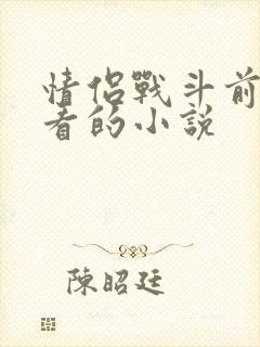 情侣战斗前适合看的小说