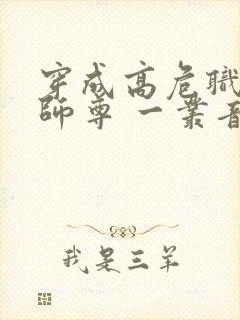 穿成高危职业之师尊 一丛音