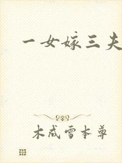 一女嫁三夫