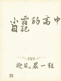 小霜的高中成长日记