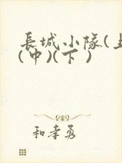长城小队(上)(中)(下 )