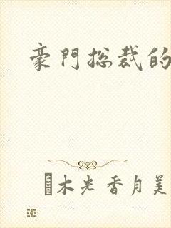 豪门总裁的弃妇