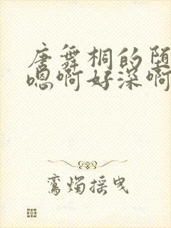 唐舞桐的堕落H嗯啊好深啊