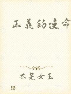 正义的使命小说