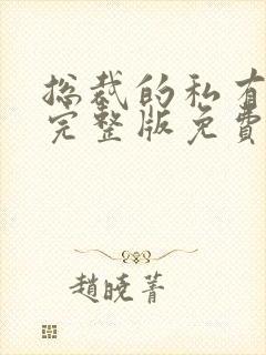 总裁的私有宝贝完整版免费阅读