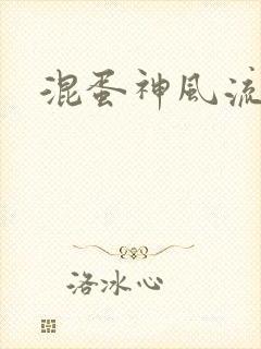 混蛋神风流史补封面
