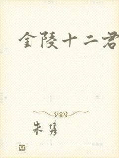 金陵十二君