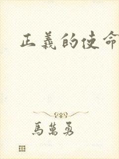 正义的使命小说