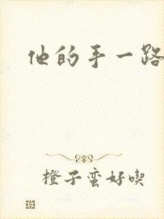 他的手一路下滑