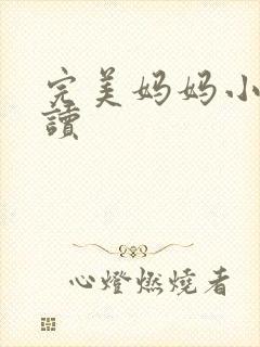 完美妈妈小说阅读