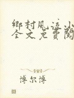 乡村风流小傻子全文免费阅读