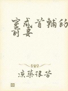 穿成首辅的炮灰前妻