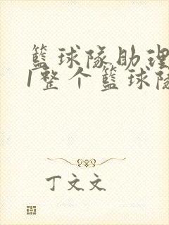 篮球队助理hv1整个篮球队