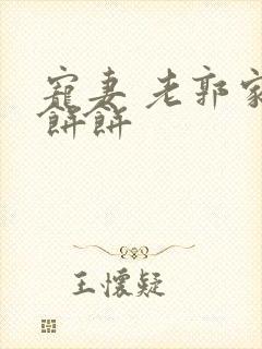 宠妻 老郭家的饼饼