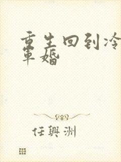 重生回到冷战前军婚